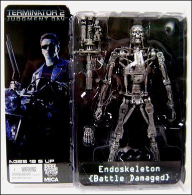Terminator 2: Judgement Day figure 4 Endoskeleton {Battle Damaged}