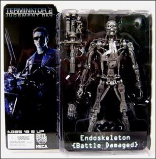 Terminator 2: Judgement Day figure 4 Endoskeleton {Battle Damaged}