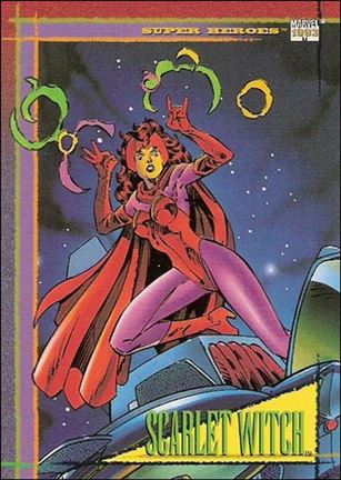 Marvel Universe: Series 4 (Base Set) card 64 Scarlet Witch
