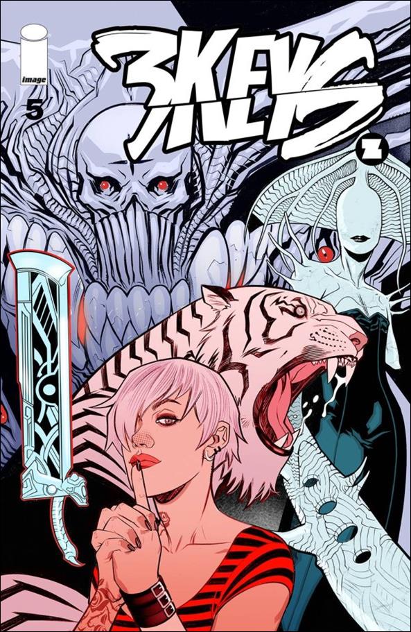 3Keys issue 5-B David Messina Cover