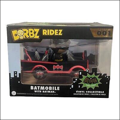 Dorbz Ridez figure 1 Batmobile w/ Batman