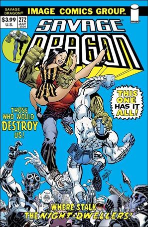 Savage Dragon (1993) issue 272-B Erik Larson 70's Trade Dress Cover