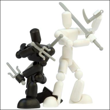 Stikfas figure 33 G2 Alpha Male Ninja Duel 2-Pack