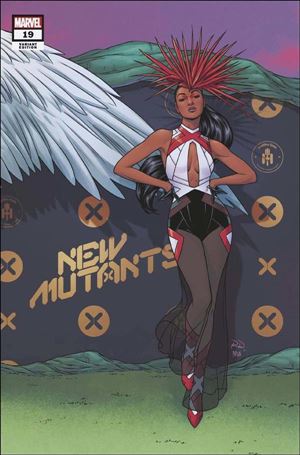 New Mutants (2020) issue 19-C Russell Dauterman Connecting Cover