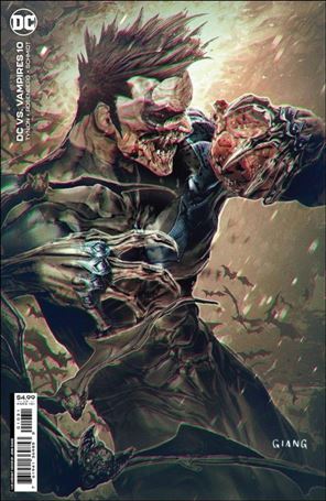 DC vs Vampires issue 10-C John Giang 1:25 Cardstock Cover