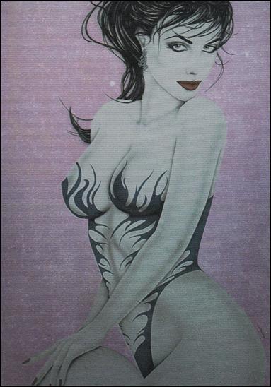 Jennifer Janesko Premier Pinups (Base Set) card 55 Sizzler