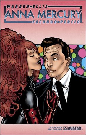 Anna Mercury issue 1-H New York Comic Con Cover