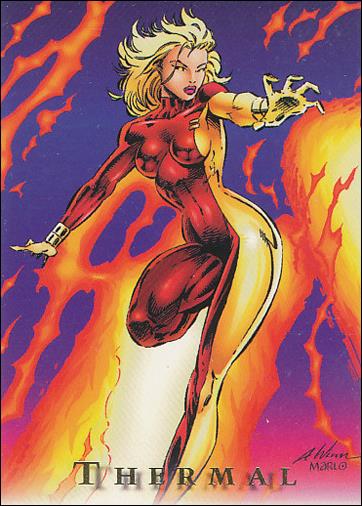 Youngblood: Series 2 (Base Set) card 36 Thermal