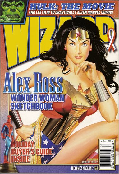 Wizard: The Comics Magazine issue 123-B Alex Ross Wonder Woman Cover