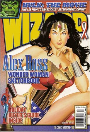Wizard: The Comics Magazine issue 123-B Alex Ross Wonder Woman Cover