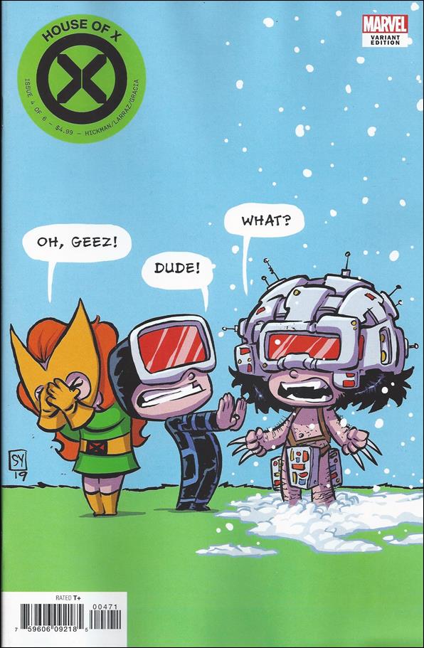 House of X issue 4-F Skottie Young Baby Cover