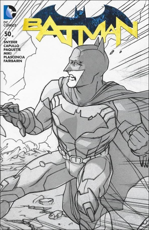 Batman (2011) issue 50-W Middleton Madness Comics & Games Sketch Cover