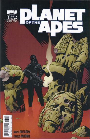 Planet of the Apes (2011) issue 1-E Damian Couceiro Cover (2nd Printing)