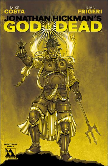 God is Dead issue 24-E Jacen Burrows 1:3 Gilded Cover