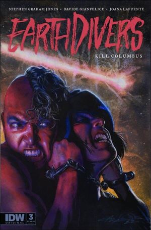 Earthdivers issue 3-C Aaron Campbell Cover