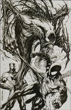 Deadpool: Back in Black issue 5-D Tyler Kirkham KRS B/W Virgin Cover 1/1500