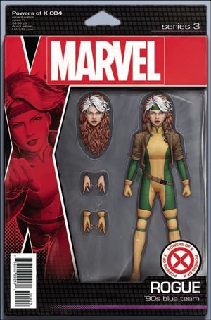 Powers of X issue 4-C John Tyler Christopher Action Figure Cover