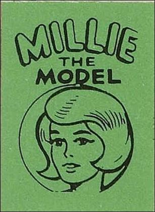Marvel Mini-Books: Millie the Model issue nn-B Green Cover