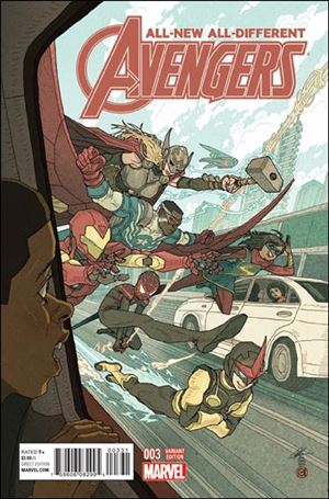 All-New, All-Different Avengers issue 3-C Afu Chan 1:25 Cover