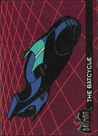 Batman: The Animated Series (Base Set) card 44 The Batcycle