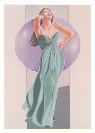 Art of Curves (Base Set) card 24 Woman in Green