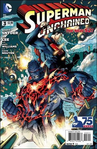 Superman Unchained issue 3 Jim Lee Standard Cover