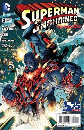 Superman Unchained issue 3 Jim Lee Standard Cover