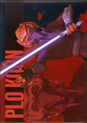 Star Wars: The Clone Wars Rise of the Bounty Hunters (Foil Character Subset) card 4 Plo Koon