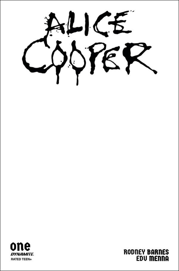 Alice Cooper (2023) issue 1-E Blank Authentix Cover