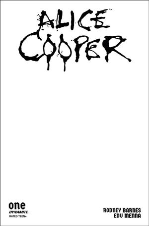 Alice Cooper (2023) issue 1-E Blank Authentix Cover