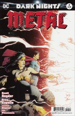 Dark Nights: Metal issue 2-I Greg Capullo Second Printing Cover