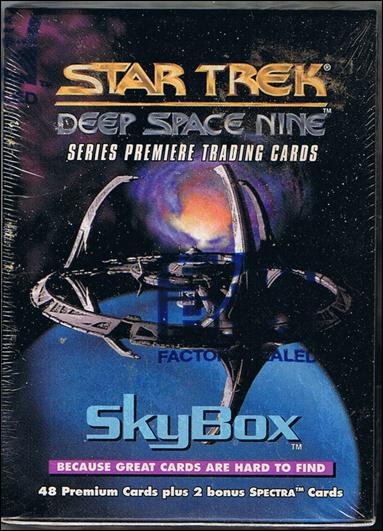 Star Trek: Deep Space Nine Series Premiere card 4 Sealed Boxed Set with COA