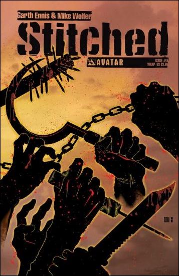 Stitched issue 5-B Wraparound Cover