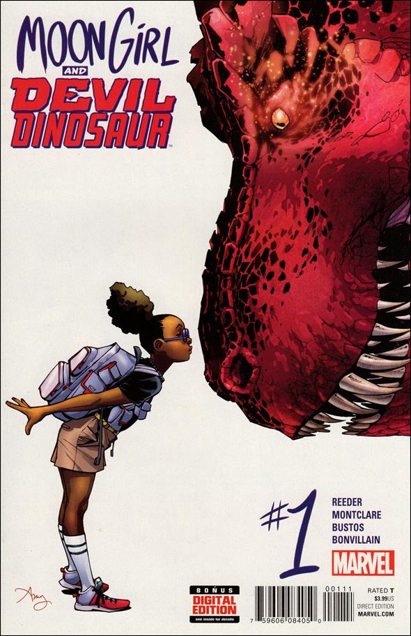 Moon Girl and Devil Dinosaur (2016) issue 1 Amy Reeder Cover