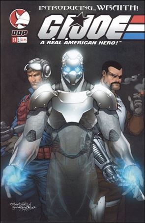 G.I. Joe (2001) issue 31-B Talent Caldwell Cover