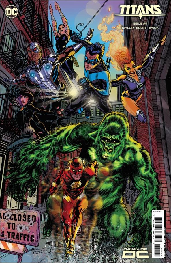 Titans (2023) issue 4-D Tony Harris 1:25 Cardstock Cover