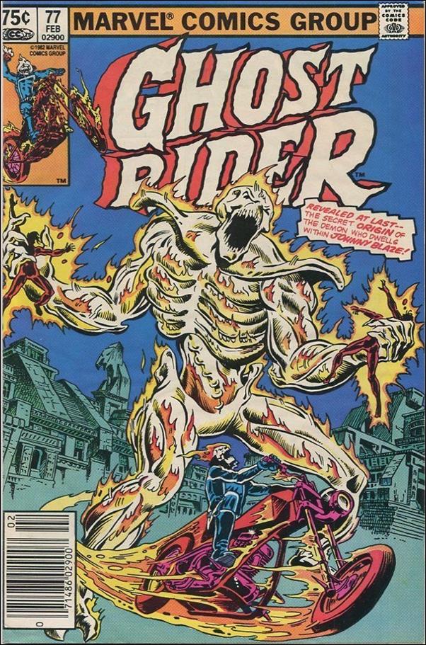 Ghost Rider (1973) issue 77-B Canadian Price Cover