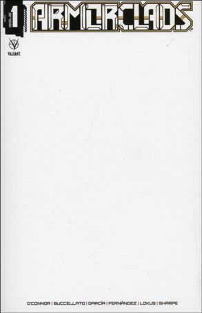 Armorclads issue 1-E Blank/Sketch Cover