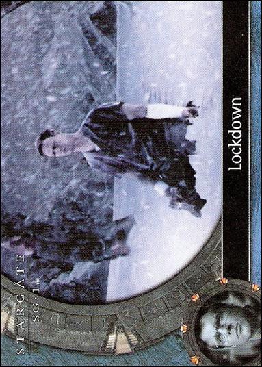 Stargate SG-1: Season 8 (Base Set) card 12 Lockdown 