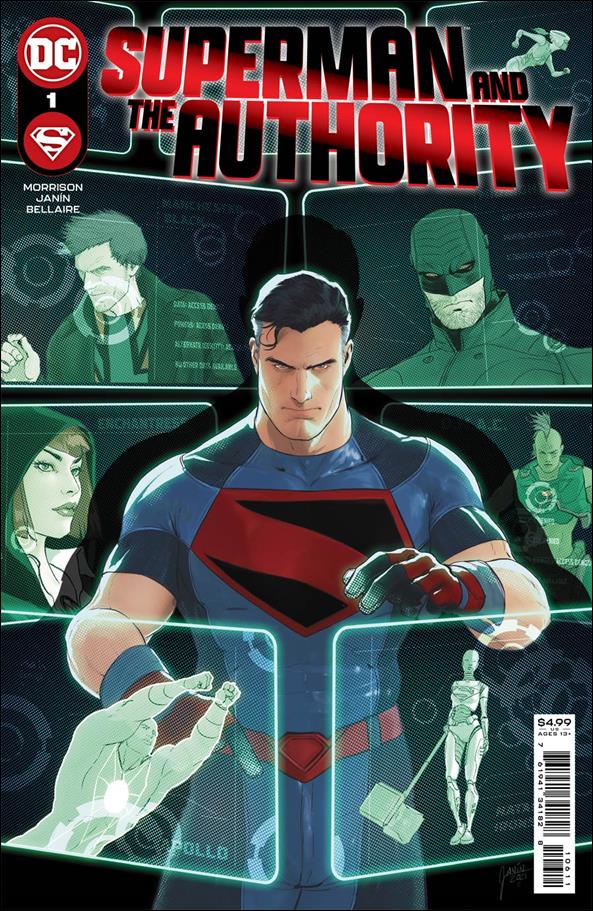 Superman and the Authority issue 1 Mikel Janin Cover