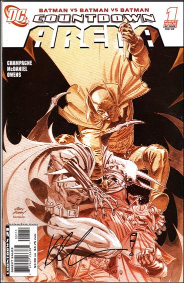 Countdown: Arena issue 1-C DF Kubert Cover (Signed by Keith Champagne) 1/100