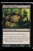 Magic the Gathering: Lorwyn (Base Set) card 110 Eyeblight's Ending