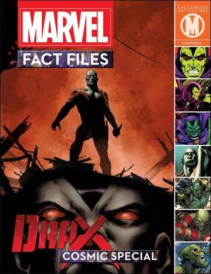 Marvel Fact Files Cosmic Special issue 6 Drax