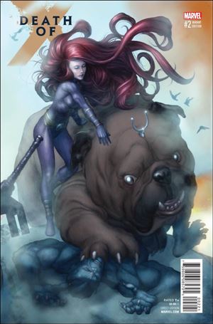 Death of X issue 2-B Michael Choi Connecting Cover