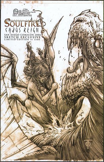Soulfire: Chaos Reign issue 0-B Marcus To San Diego Comic-Con Cover 1/1500