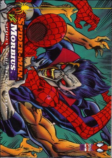 Amazing Spider-Man (Base Set) card 121 Spider-Man vs Morbius