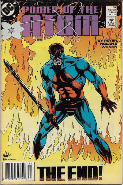 Power of the Atom issue 18-B Newsstand Cover