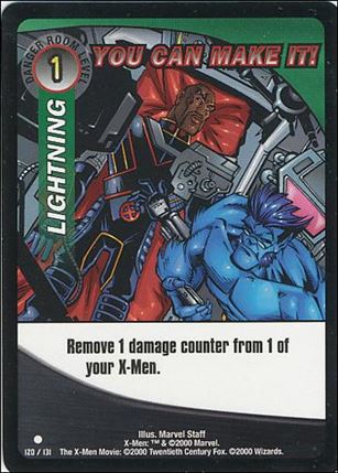 X-Men Trading Card Game (Base Set) card 120 You Can Make It!