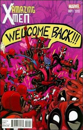 Amazing X-Men (2014) issue 1-F Deadpool Cover