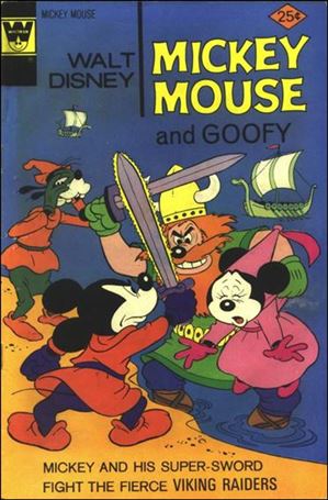 Walt Disney's Mickey Mouse issue 165-B Whitman Cover
